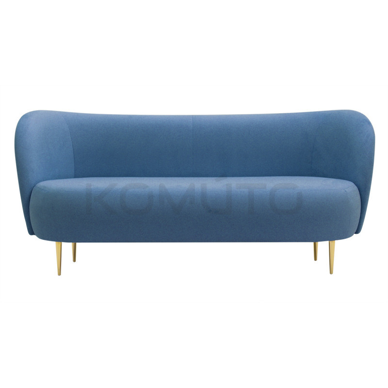 Sofa glamour nowoczesna na wysokich nóżkach Aldo 3 os. Sofa glamour nowoczesna na wysokich nóżkach Aldo 3 os.