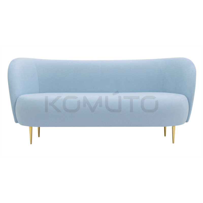 Sofa glamour nowoczesna na wysokich nóżkach Aldo 3 os. Sofa glamour nowoczesna na wysokich nóżkach Aldo 3 os.
