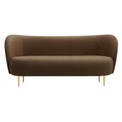 Sofa glamour nowoczesna na wysokich nóżkach Aldo 3 os. Sofa glamour nowoczesna na wysokich nóżkach Aldo 3 os.