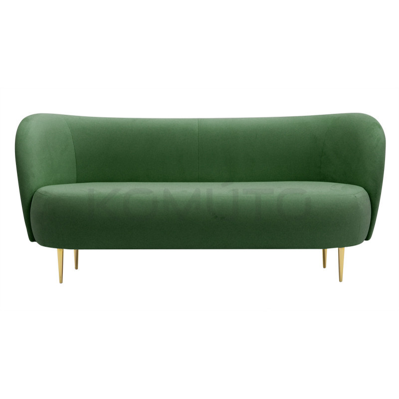 Sofa glamour nowoczesna na wysokich nóżkach Aldo 3 os. Sofa glamour nowoczesna na wysokich nóżkach Aldo 3 os.