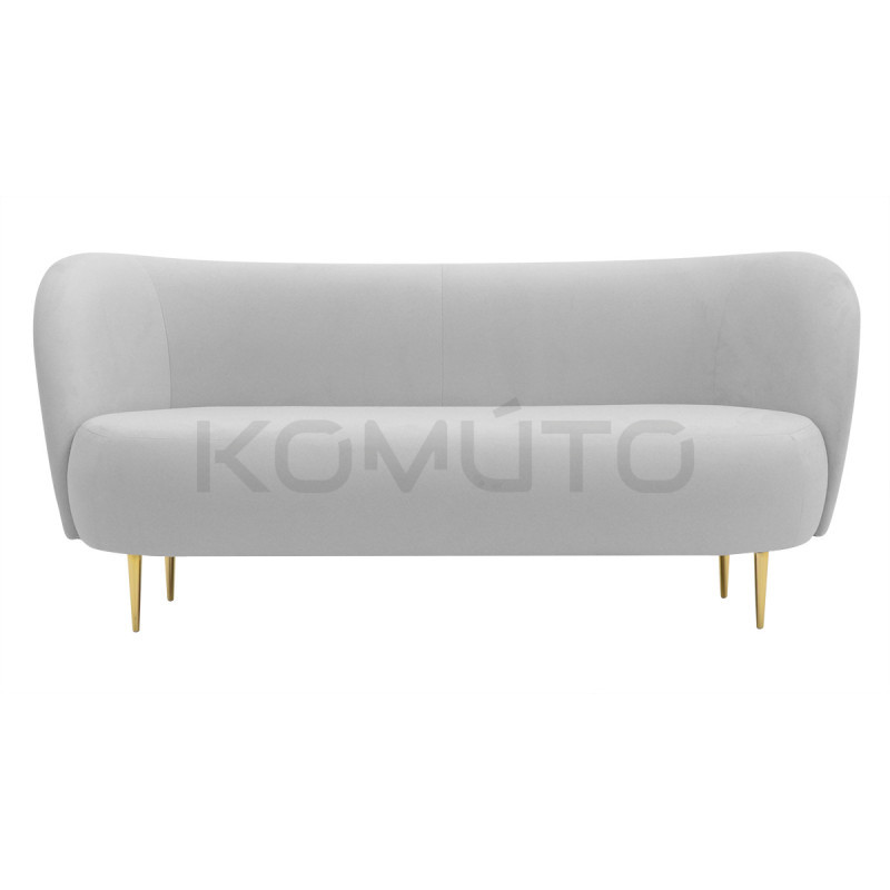 Sofa glamour nowoczesna na wysokich nóżkach Aldo 3 os. Sofa glamour nowoczesna na wysokich nóżkach Aldo 3 os.