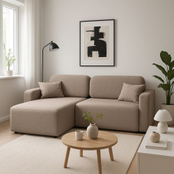 Narożnik Mery – Nowoczesny Narożnik z zaokrąglonymi poduszkami Narożnik Mery – Nowoczesny Narożnik z zaokrąglonymi poduszkami