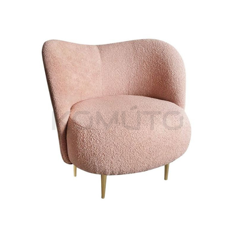 Fotel Boucle Aldo Bukle Bouclé | Komuto.pl