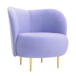 Fotel glamour Aldo złote nogi | Komuto.pl