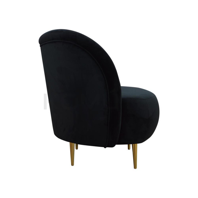 Fotel glamour Aldo złote nogi | Komuto.pl