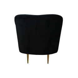 Fotel glamour Aldo złote nogi | Komuto.pl