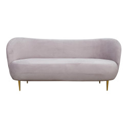 Sofa glamour nowoczesna na wysokich nóżkach Aldo 3 os. Sofa glamour nowoczesna na wysokich nóżkach Aldo 3 os.