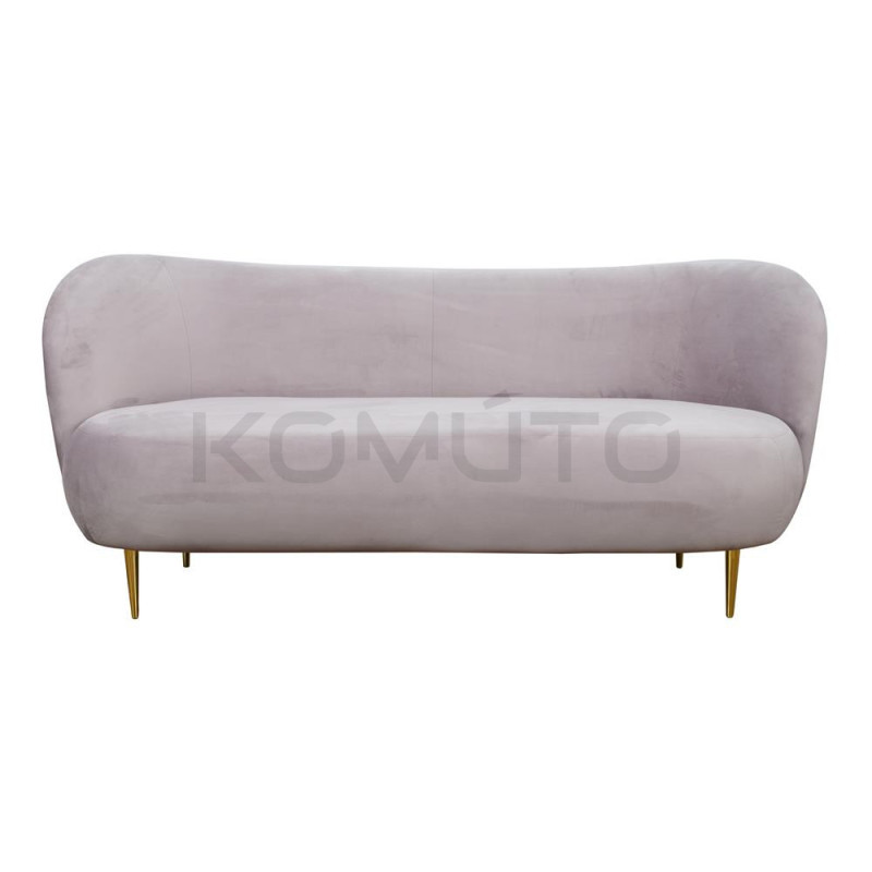 Sofa glamour nowoczesna na wysokich nóżkach Aldo 3 os. Sofa glamour nowoczesna na wysokich nóżkach Aldo 3 os.