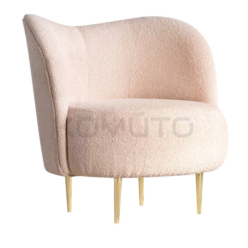 Fotel Boucle Aldo Bukle Bouclé | Komuto.pl