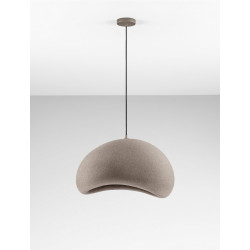 Lampa wisząca Wabi 60 brązowa – naturalna forma i klimat Lampa wisząca Wabi 60 brązowa – naturalna forma i klimat