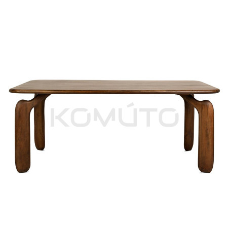 Stółn ORIZON 200 – Elegancja naturalnego drewna| Jadalnia