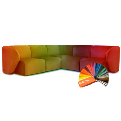 Narożnik modułowy Lawenda | SL+S+R+S+SP | Komuto.pl