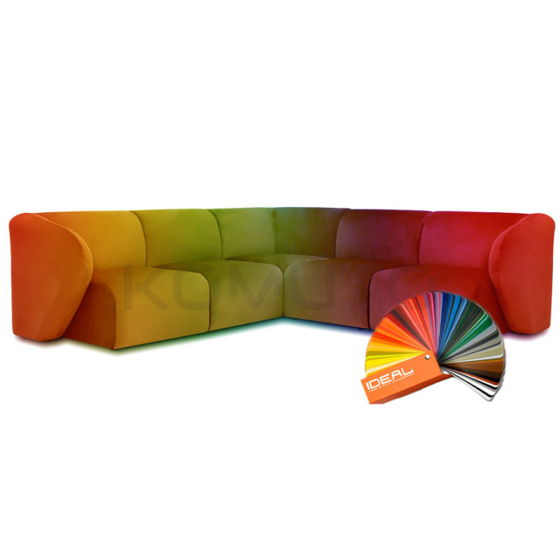 Narożnik modułowy Lawenda | SL+S+R+S+SP | Komuto.pl