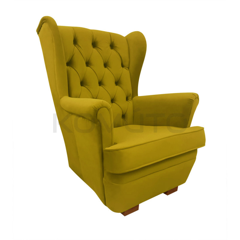 Fotel Chesterfield Uszak Normal, wybierz swój kolor| Komuto.pl