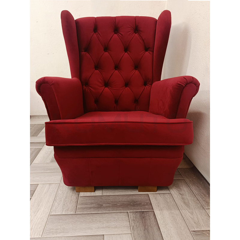 Fotel Chesterfield Uszak Normal, wybierz swój kolor| Komuto.pl