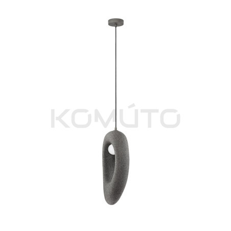 Lampa Wabi szara – artystyczna forma i kojące światło