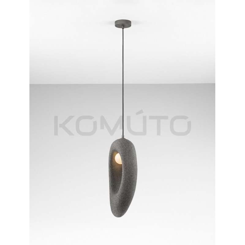 Lampa Wabi szara – artystyczna forma i kojące światło