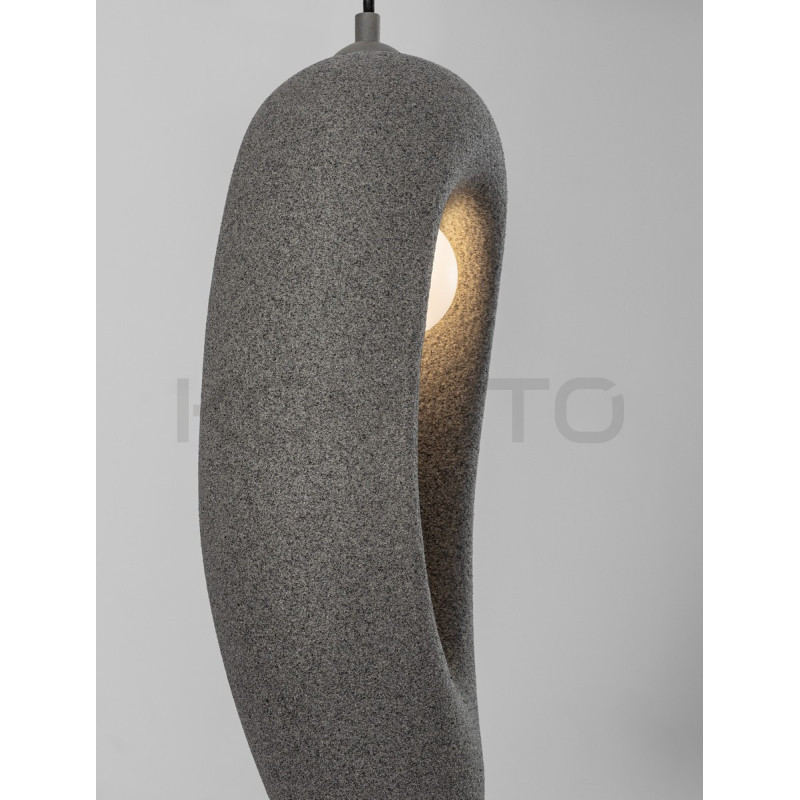 Lampa Wabi szara – artystyczna forma i kojące światło