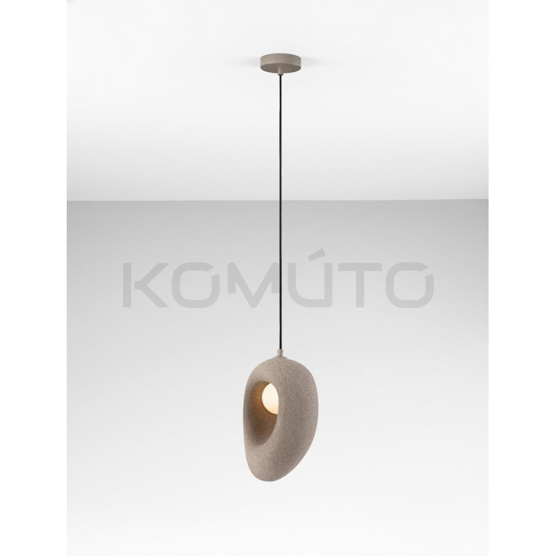 Lampa Wabi brązowa – forma światła inspirowana naturą Lampa Wabi brązowa – forma światła inspirowana naturą