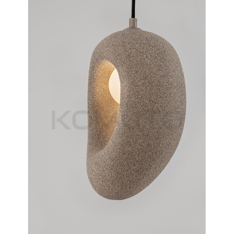Lampa Wabi brązowa – forma światła inspirowana naturą Lampa Wabi brązowa – forma światła inspirowana naturą