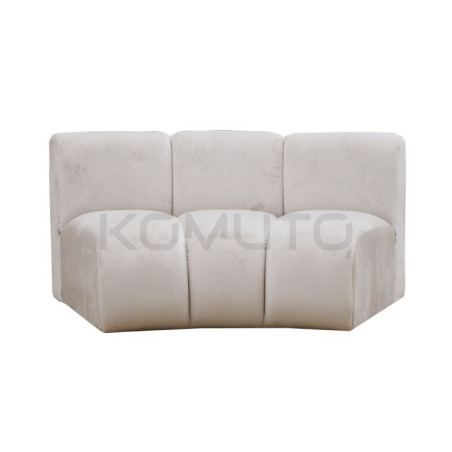 Fotel narożny R Serena – zaokrąglony design i komfort