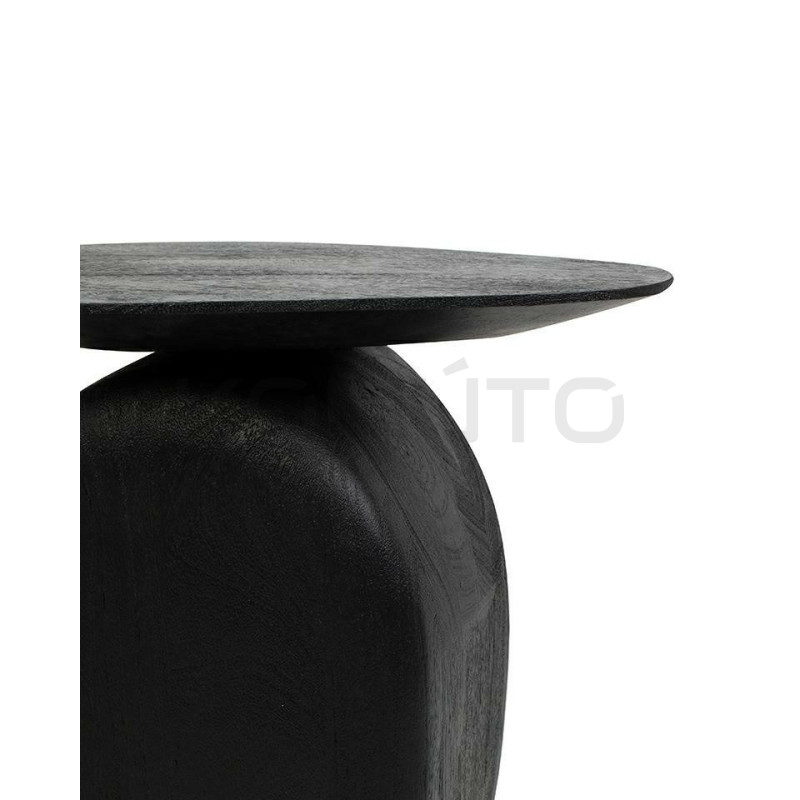 Czarny stolik Atlas z drewna – jakość i bezpieczne zakupy