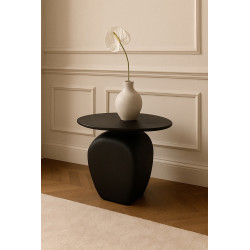 Czarny stolik Atlas z drewna – jakość i bezpieczne zakupy