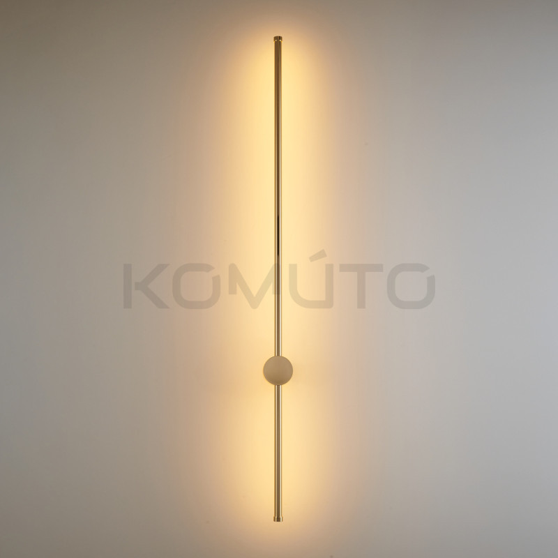 Kinkiet glamour Sparo Sopel 100 złoty połysk | Komuto.pl