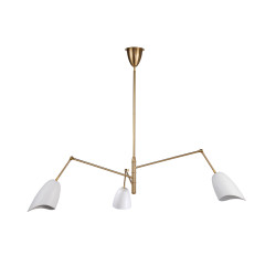 Lampa wisząca RAGNO biała 150
