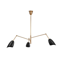 Lampa wisząca RAGNO czarna 150