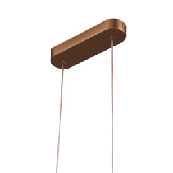 Gufo – artystyczna lampa wisząca ze złotym akcentem | Komuto