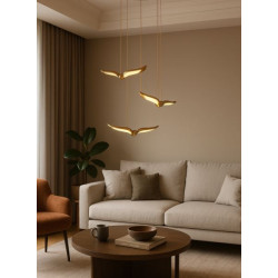 GUFO 3 – artystyczna lampa w różowym złocie | Komuto.pl