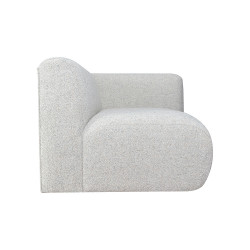 Fotel modułowy Serena gładki bez podłokietnika | Komuto.pl