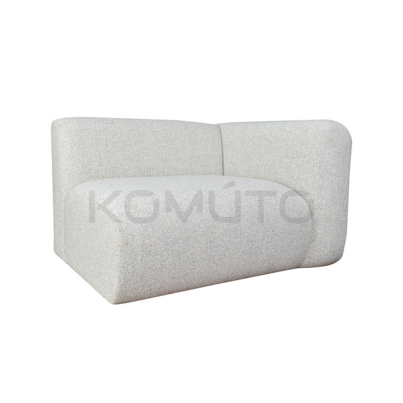 Fotel modułowy Serena gładki bez podłokietnika | Komuto.pl