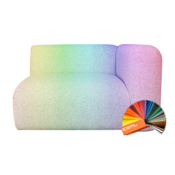 Fotel modułowy Serena gładki bez podłokietnika | Komuto.pl