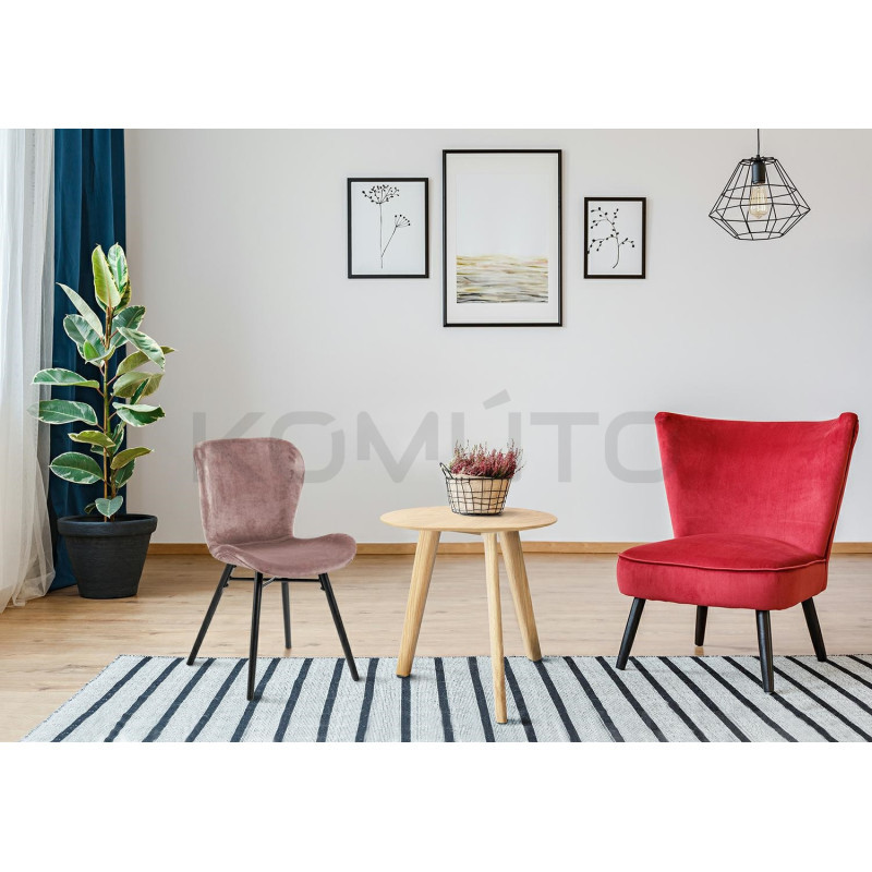 Okrągły Stolik drewniany Malm do małego pokoju | Komuto.pl