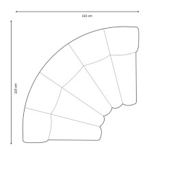 Serena – fotel narożny | Design, który otula przestrzeń