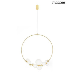 Lampa wisząca ROCIO złota – nowoczesne luksusowe oświetlenie