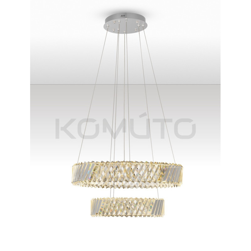 VITREO – artystyczny żyrandol kryształowy 60 cm | Komuto.pl