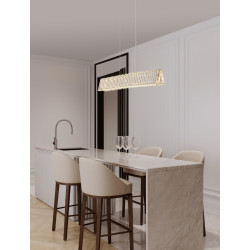 Żyrandol Vitreo Slim –  gra światła i nowoczesny design