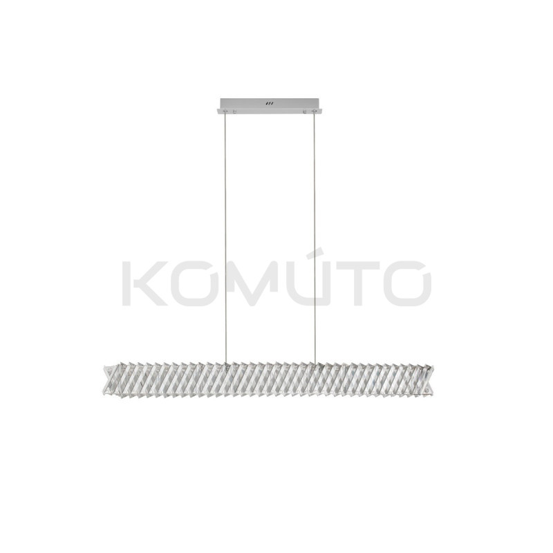 Żyrandol Vitreo Slim –  gra światła i nowoczesny design