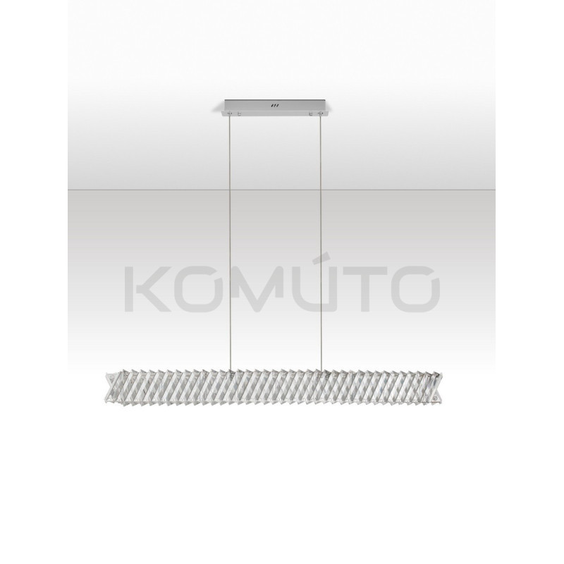 Żyrandol Vitreo Slim –  gra światła i nowoczesny design