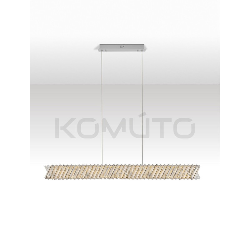 Żyrandol Vitreo Slim –  gra światła i nowoczesny design