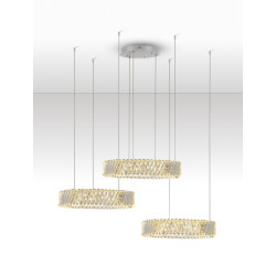 Żyrandol Vitreo Tre – Modowy akcent do eleganckiego salonu