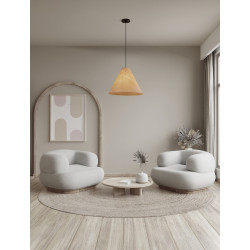 Lampa Solise 45 – światło jako sztuka w drewnie Lampa Solise 45 – światło jako sztuka w drewnie