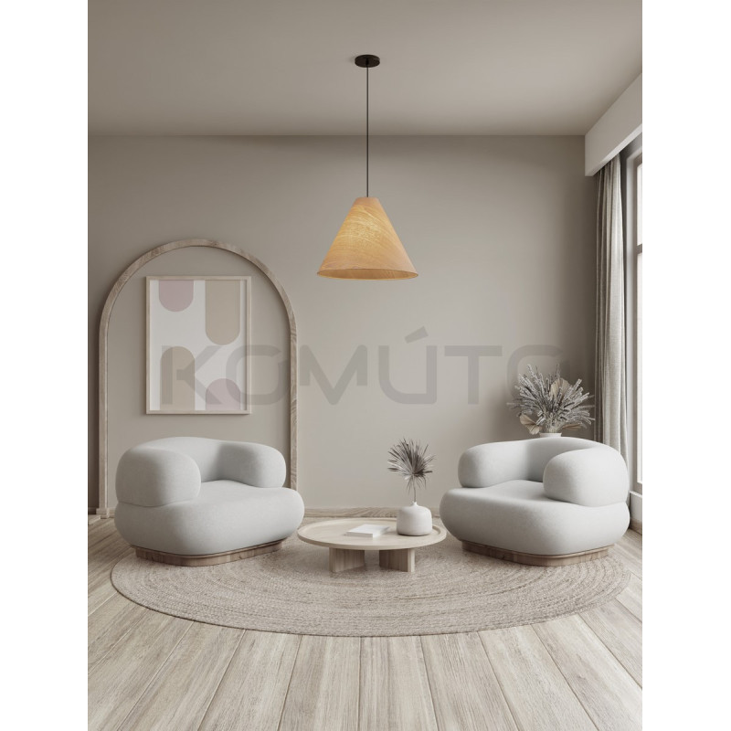 Lampa Solise 45 – światło jako sztuka w drewnie Lampa Solise 45 – światło jako sztuka w drewnie