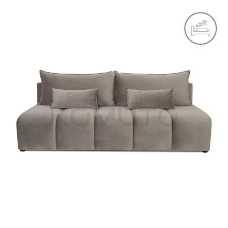 Sofa Belliani – rozkładana sofa bez boków do małego salonu