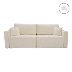 Sofa rozkładana z 2 pojemnikami Double 3