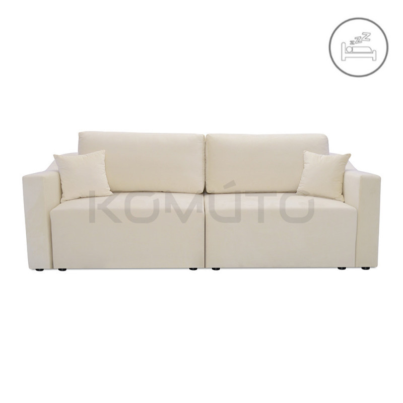 Sofa Double – nowoczesna sofa z funkcją spania i pojemnikami
