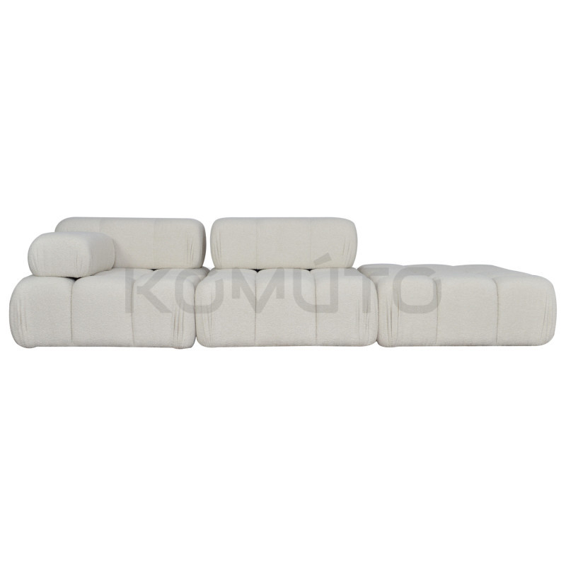 Sofa Morticia SL+S+P – nowoczesna modułowość ruchome oparcie